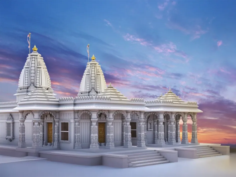 Jain Mandir at Anandam World City